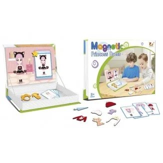 Juego Magnético Cambiador de Ropa Princesa