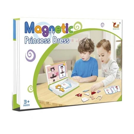 Juego Magnético Cambiador de Ropa Princesa