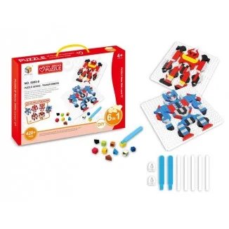 Puzzle Mosaico Robot Transformers