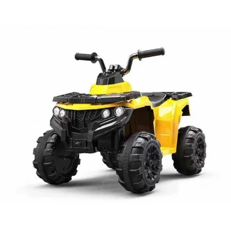 Mini Quad de Batería Amarillo para Niños