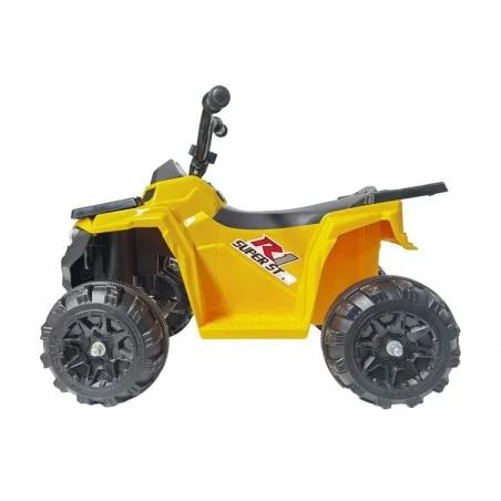 Mini Quad de Batería Amarillo para Niños