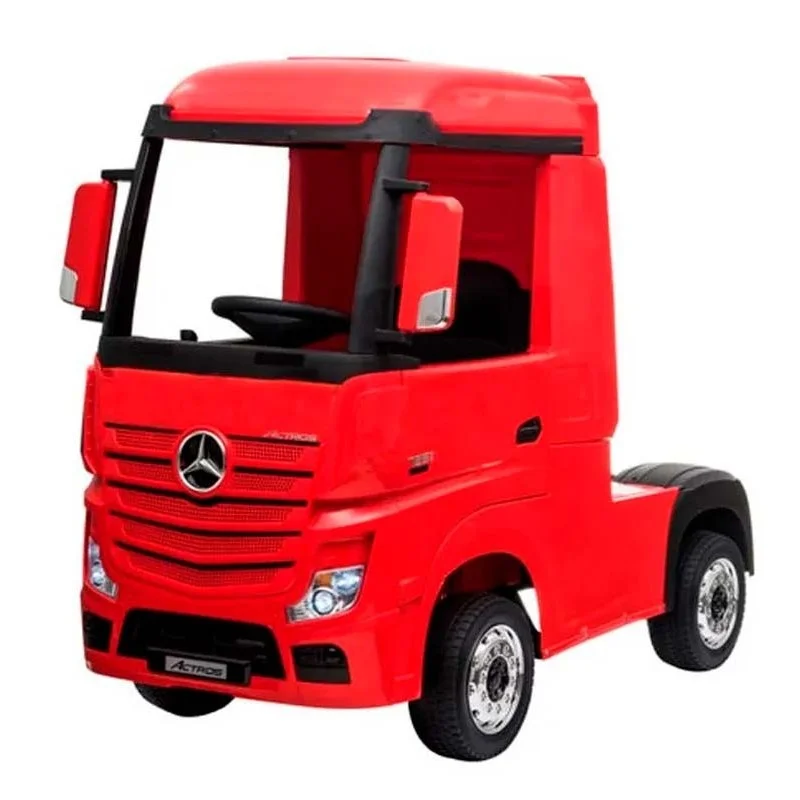Camión Mercedes Rojo de Batería 12V para Niños