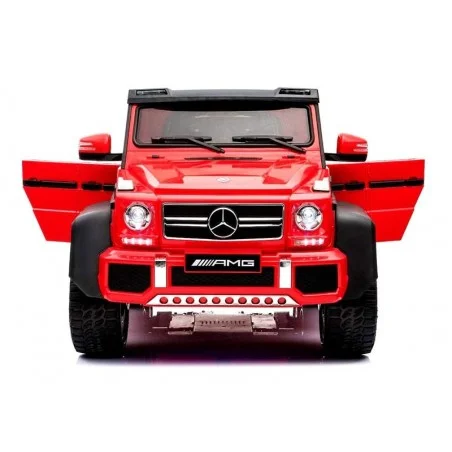 Coche Mercedes G63 Rojo Batería 12V para Niños