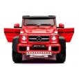 Coche Mercedes G63 Rojo Batería 12V para Niños