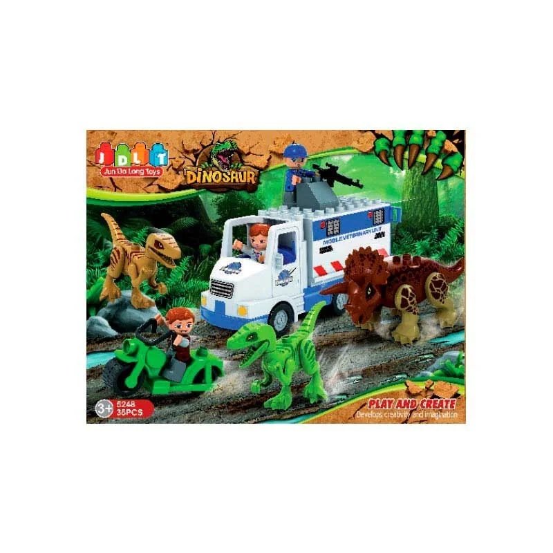 Furgoneta de Vigilancia con Dinosaurios