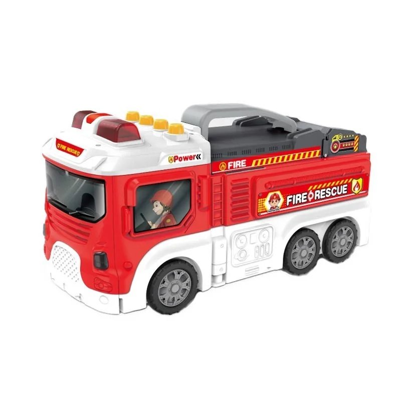 Camión de Bomberos y Parking Infantil