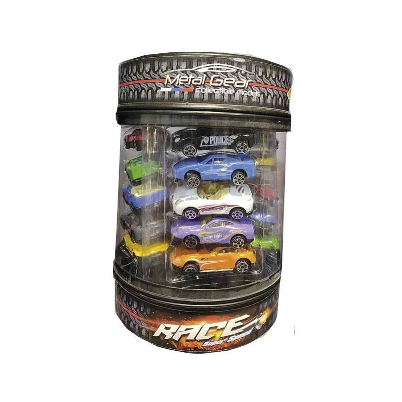 Set Mini Coches de Metal