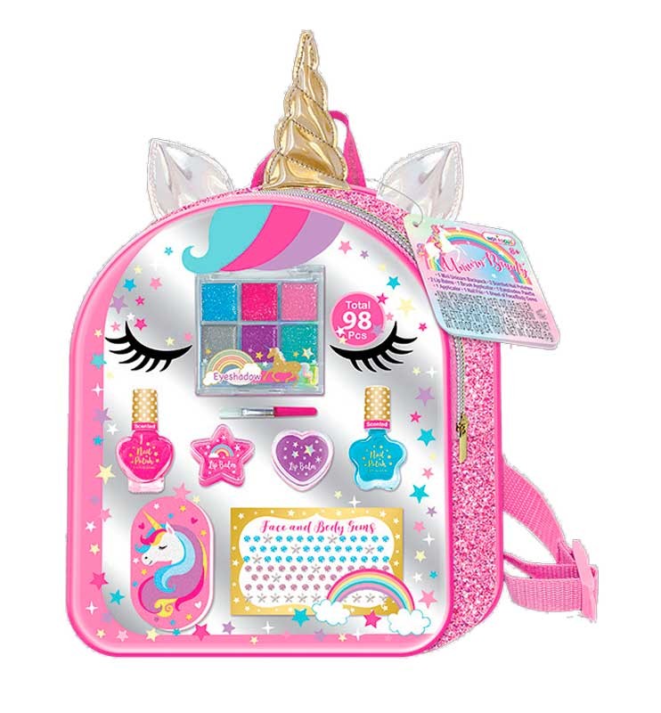 Mochila Maquillaje Unicornio