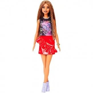 Barbie Fashionistas Rock And Red