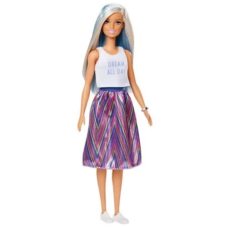 Barbie Fashionistas con Mechas Azules