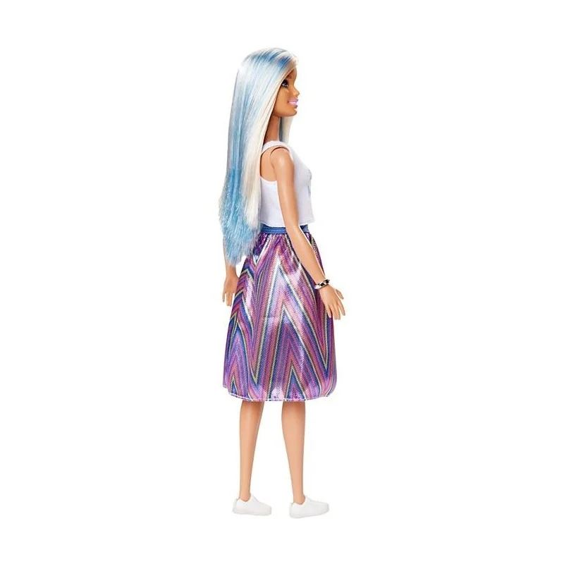 Barbie Fashionistas con Mechas Azules
