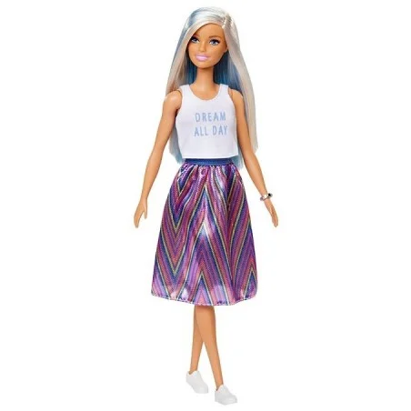 Barbie Fashionistas con Mechas Azules