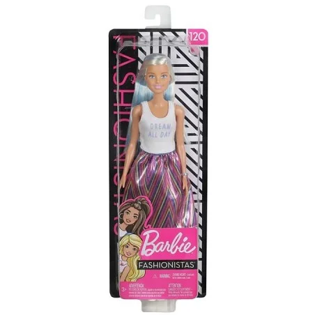 Barbie Fashionistas con Mechas Azules