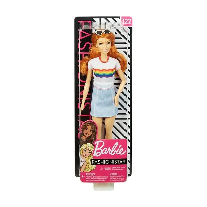 Barbie Fashionistas Camiseta Arcoiris