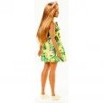 Barbie Fashionistas Vestido Tropical Amarillo