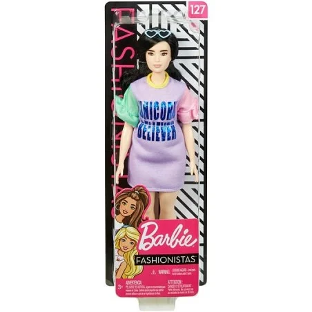 Barbie Fashionistas Vestido Unicornio