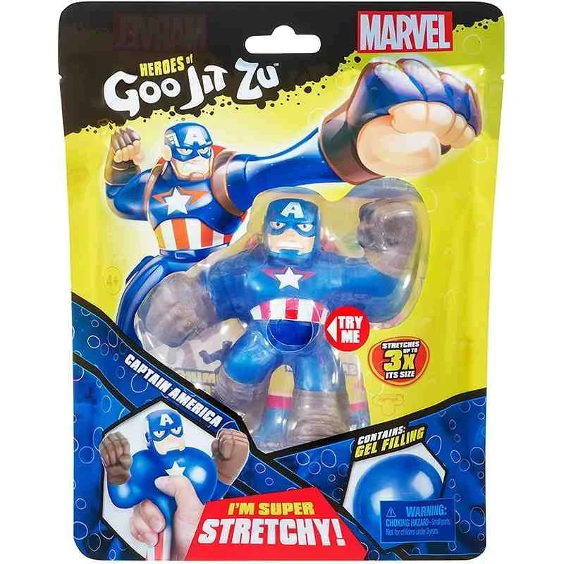 Figura Capitán América Goo Jit Zu