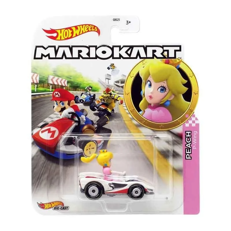 Hot Wheels Mario Kart Princesa Peach