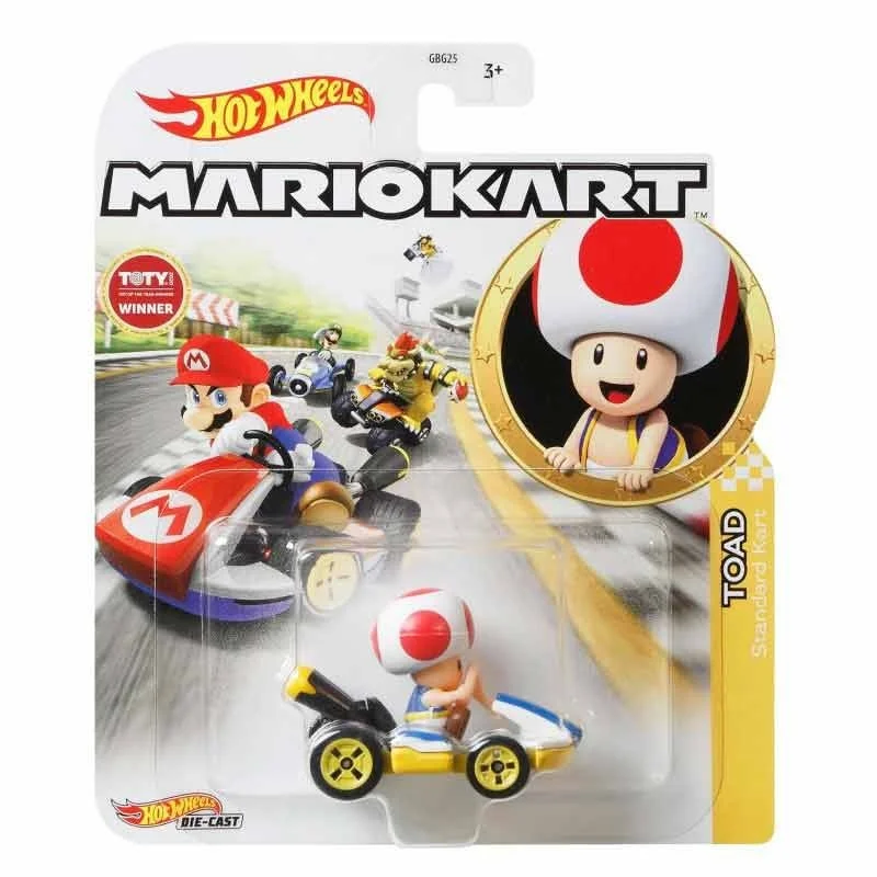 Hot Wheels Mario Kart Toad