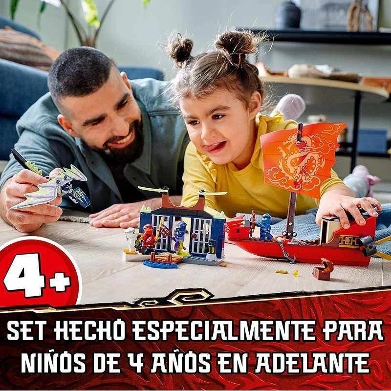 LEGO Ninjago Vuelo Final del Barco de Asalto Ninja