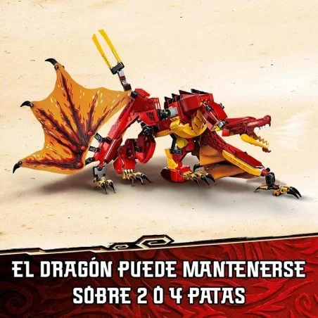 LEGO Ninjago Ataque del Dragón de Fuego