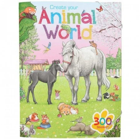 Libro Crea tu Mundo Animal de Colores