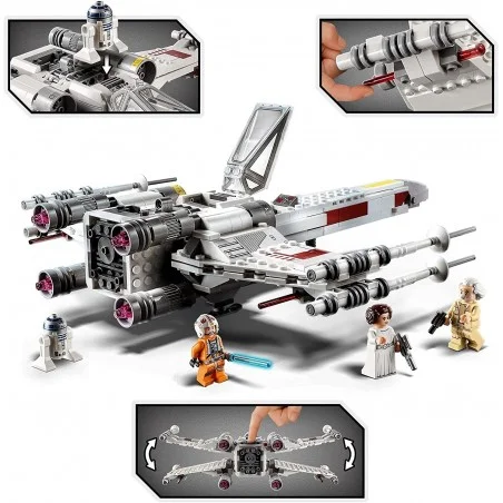 LEGO Star Wars Caza AlaX de Luke Skywalker