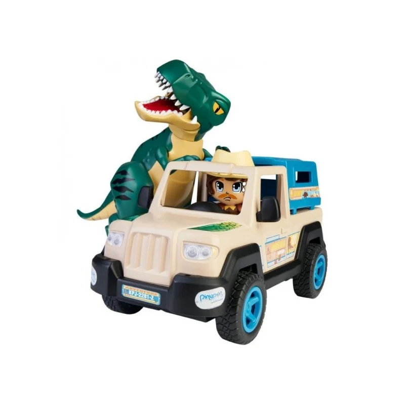 Pinypon Action Wild Pickup con Dinosaurio