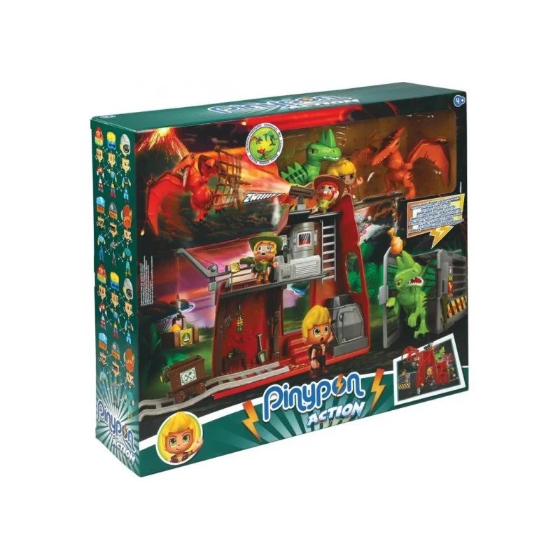 Pinypon Action Wild Dinos Atacan al Cazador