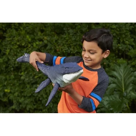 Mosasaurus de juguete de jurassic world 2025