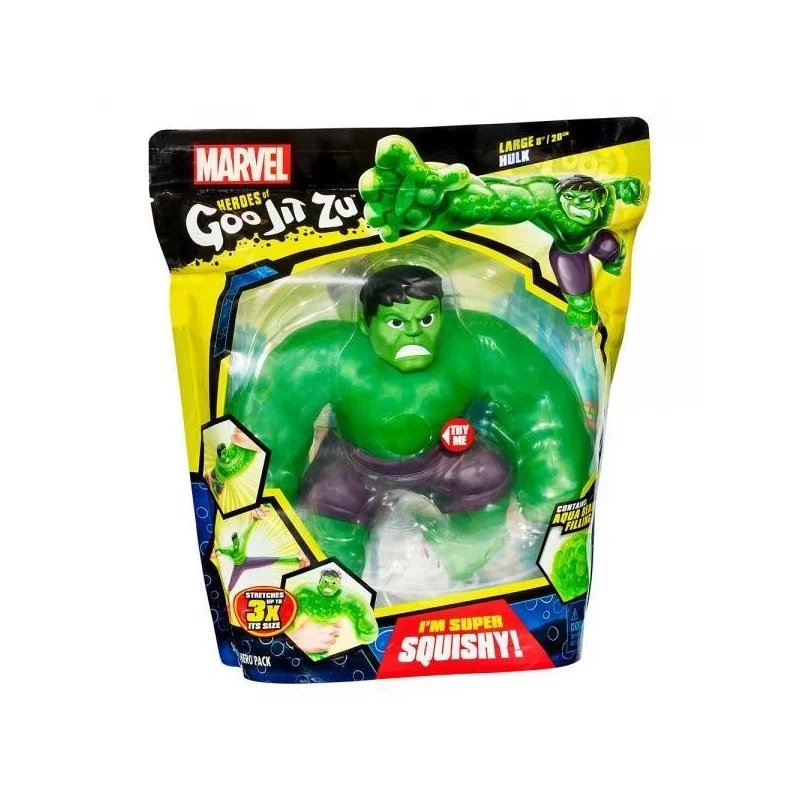 Figura Goo Jit Zu Super Héroe Hulk