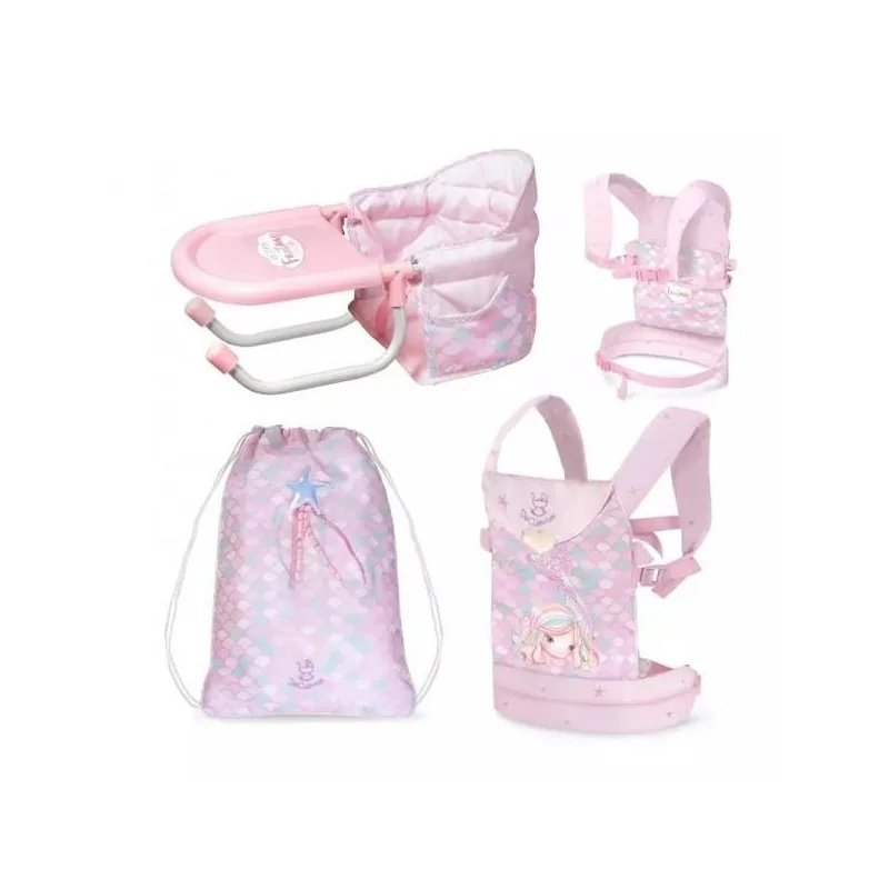 Set De Viaje Portabebé y Trona Portátil Sobremesa Ocean Fantasy