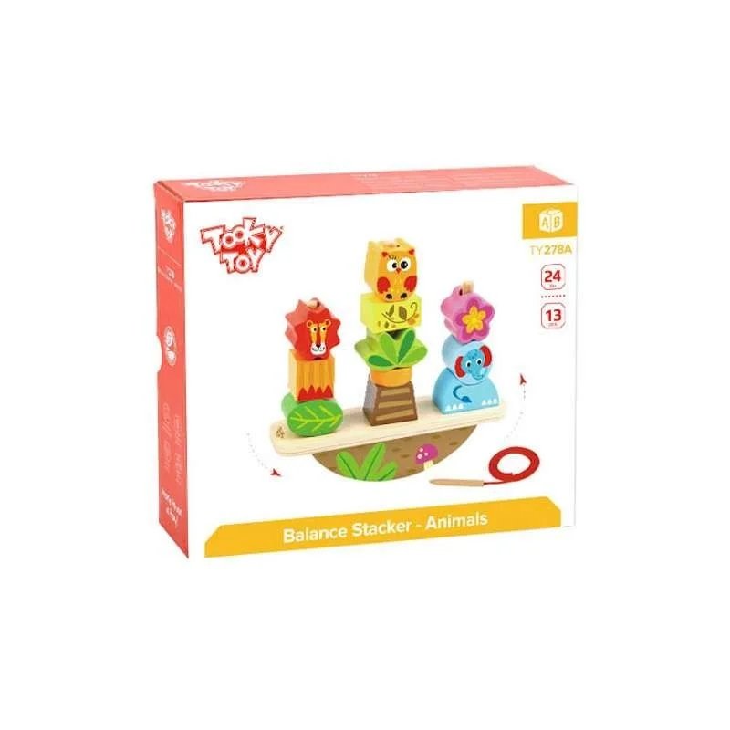 Juego de Madera Balanza de Animales