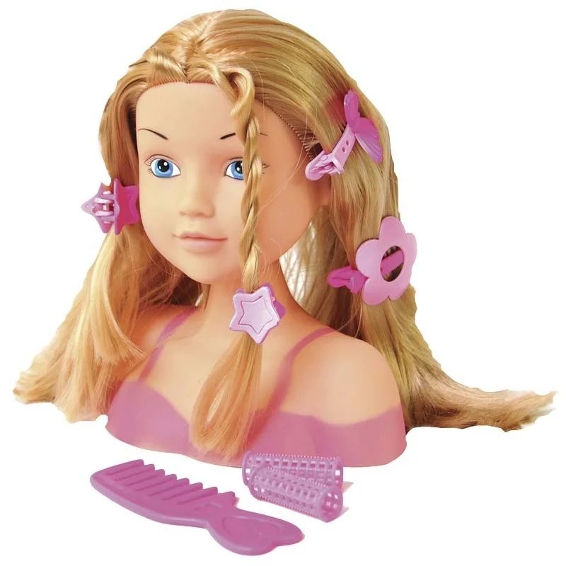 Busto de Peluquería Infantil Crea tu propio Estilo