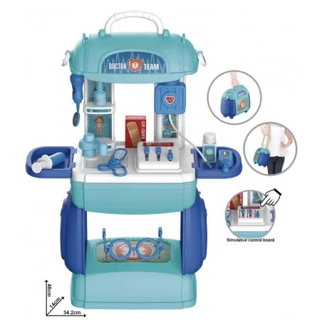 Set Médico Infantil 23 piezas