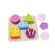 Juego de madera Bloques Geométricos