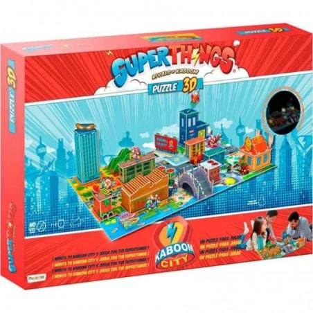 Puzzle 3D Superthings Kaboom City