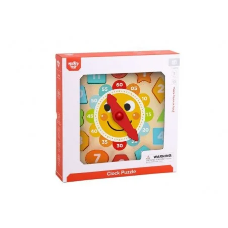 Puzzle Reloj de Madera Infantil