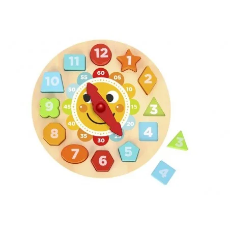 Puzzle Reloj de Madera Infantil