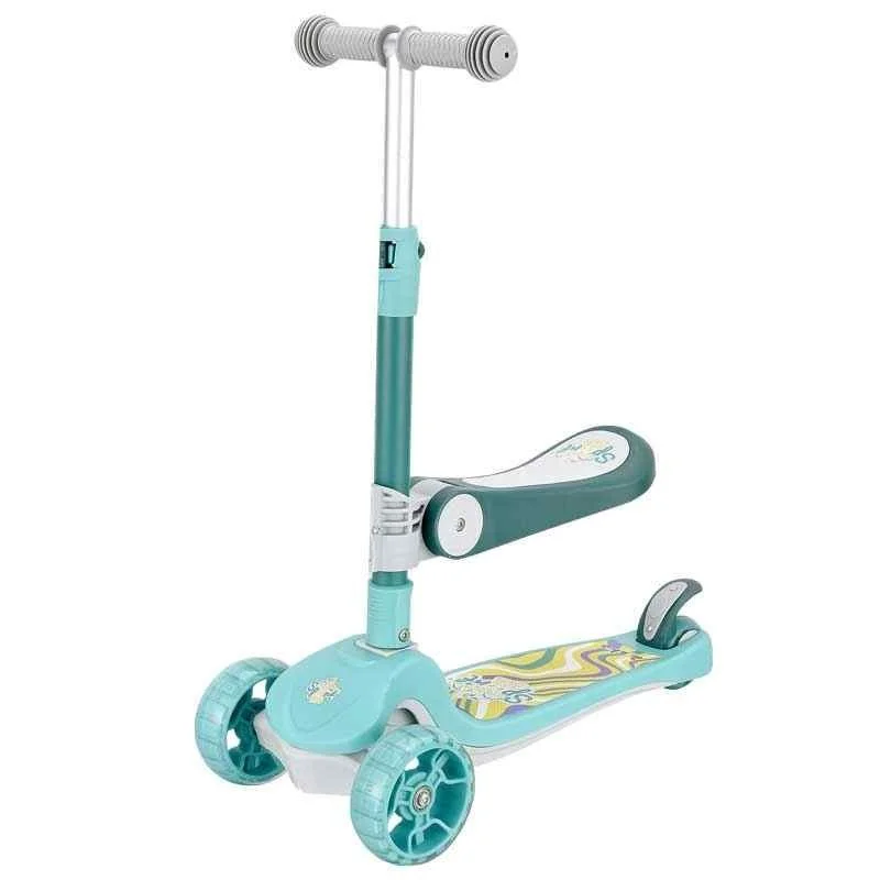 Patinete Con Asiento Para Niños De 3-12 Años. Patín Scooter Infantil. con  Ofertas en Carrefour