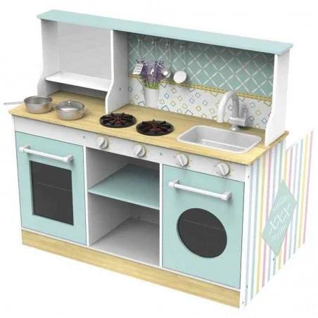 Cocina Comedor de Madera Infantil