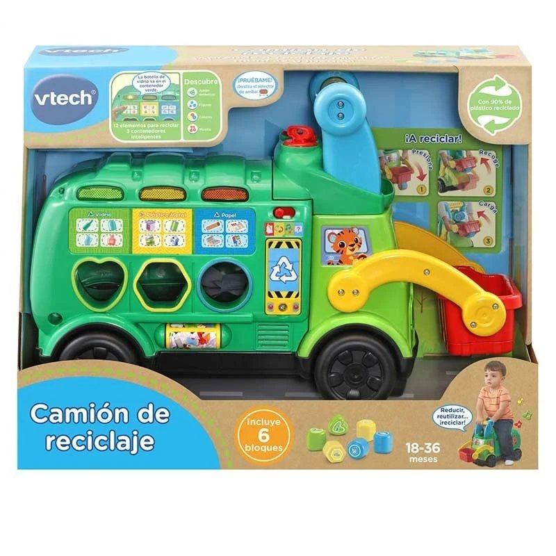 Camión de Reciclaje Vtech