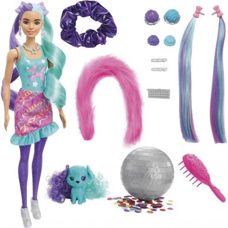 Barbie Color Reveal Peinados Globos