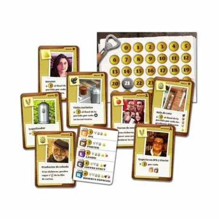 Cerveceros Juego de Cartas