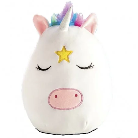 Peluche Squishy Mediano Unicornio Pequetoones