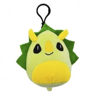 Llavero Squishy Triceratops Pequetoones