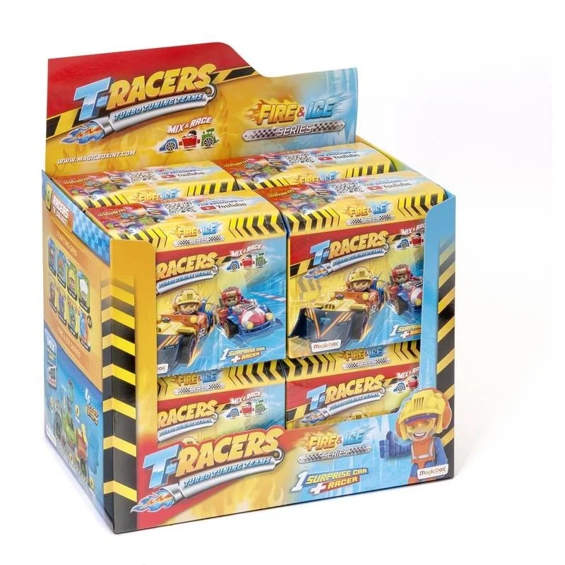 TRacers Fire and Ice Caja 8 Square Box