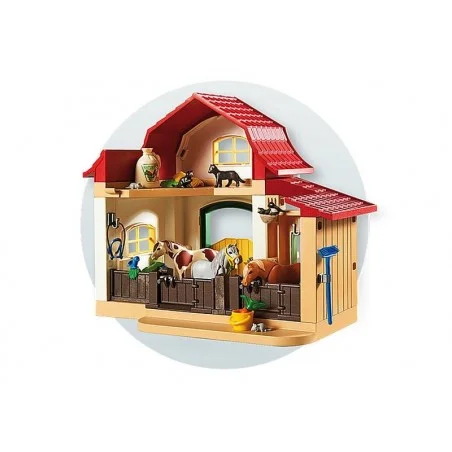 Playmobil Country Granja de Ponis