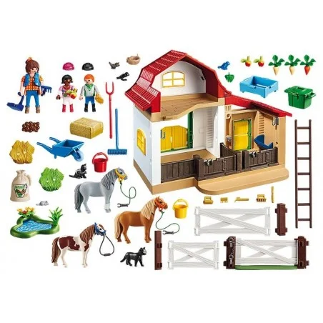 Playmobil Country Granja de Ponis