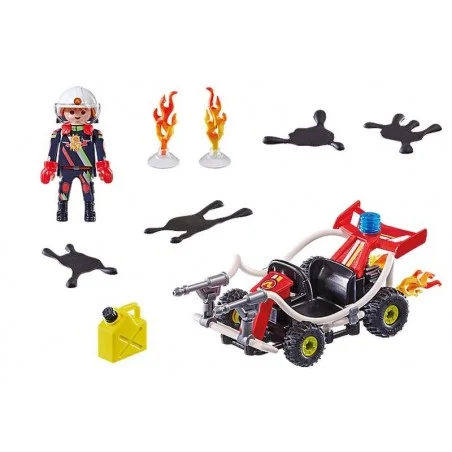 Playmobil Stuntshow Kart Bombero